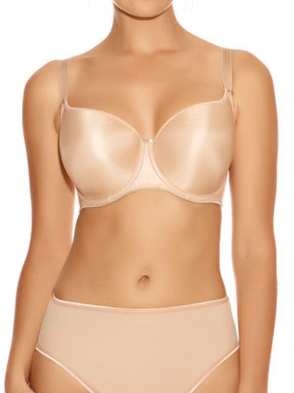 *2 Pack* Fantasie Smoothing Molded Bra Nude UK 32DD